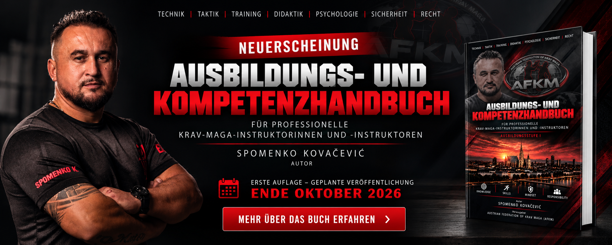 Ausbildungs- und Kompetenzhandbuch für professionelle Krav-Maga-Instruktorinnen und -Instruktoren – Spomenko Kovačević
